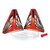 Erupting Cross-Section Volcano Model